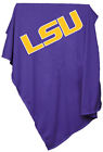 162-74 Logo Brands Collegiate Sweatshirt Blanket Lsu