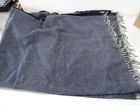 16569 Faribault Woolen Mill Ashby Twill Throw Ink Blue 848304016569