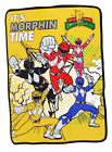 6707113 16679 Power Rangers Its Morphin Time Fleece Throw Blanket 670711166793