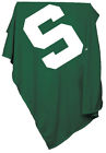 172-74 Logo Brands Collegiate Sweatshirt Blanket Michigan State