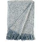 17429060x080rgt Transitional Stripe Faux Mohair Indigo White 885308622839