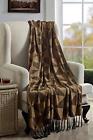 17787 Vhc Brands Rustic Lodge Pillows Throws Kendrick Brown 840528101533