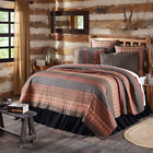 17920 Vhc Beckham Patchwork Cotton Quilted Rustic Luxury King 840528102110