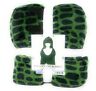 189932fv Warm Snuggly Dinosaur Hooded Blanket
