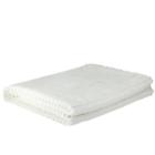 191296029049 Northlight Seasonal Cream Ultra Plush Micro Fleece Throw