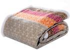 195629 Eddie Bauer Fairisle Sherpa Reversible Throw By Polyester 883893260337
