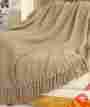 1b00h8cr08i Bnf Home Blanket Cover Couch Sofa 50 X60 Knitted Throw Tweed Duvet Quilt Camel Gift