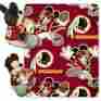 1cob-03800-0020-ret The Northwest Nfl Washington Redskins Mickey Mouse Pillow With Fleece Throw Blanket Set 087918475564