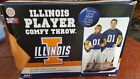 1col024000003ret Northwest Illinois Collage Player Comfy Throw Unopened