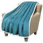 1ctbf320bl Sherpa Throws Blanket Super Soft Comfy Fluffy Fuzzy 730440429276