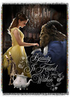 1dbb051000006ret Disney Beauty The Beast True Love Woven Tapestry 087918010154