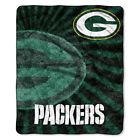 1nfl065010017ret Northwest Green Bay Packers Strobe Sherpa Throw Blanket 087918401013