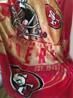 1nfl070820013 The Northwest Nfl San Francisco Grand Stand Raschel Throw Blanket
