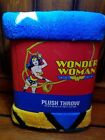 1wwm05900000 Dc Comics Wonder Woman Plush Throw Blanket Lg New