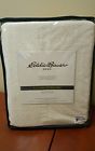 200607 Bone Cotton Queen Full Herringbone Bauer Blanket Eddie