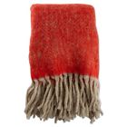 206333 Tag Herringbone Wool Fringe Throw