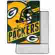 2068368-505 The Northwest Company Green Bay Packers 46 X 60 Sherpa Throw With Foot Pocket 087918294691