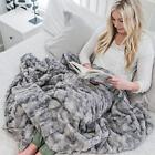 208homethrowgrayxl Graced Soft Luxuries Oversized Throws Softest Warm Elegant 811707024714