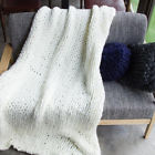 2130knitbla02 Handmade 39.4x59in Knit Chunky 9560469767445