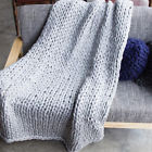 2130knitbla04 Handmade Knit Chunky Blanket 9560469767469