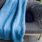2130knitbla11 Handmade Knit Chunky Blanket 9560469767537 2130knitbla11 Handmade Knit Chunky Blanket 9560469767537
