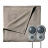 2152480 Sunbeam Queen Size Electric Fleece Heated Blanket In 053891158862