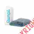 230-013-chr-cyn Rumpl High Performance Indoor Outdoor Blanket Queen Charcoal Cyan
