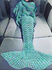 43076 24434 Bg Crochet Variegated Green Mermaid