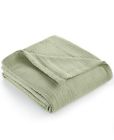 25695890231 Lauren Ralph Classic Cotton King Blanket Green