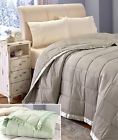 2641401 Afoyft Sage Green Full Queen Size Down Alternative Bed Blanket
