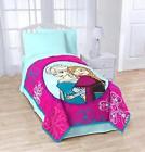 293947 Disney Frozen Anna And Elsa Snowflake Fleece Blanket