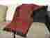 300174 Estirprinca Nwt Made In Peru Soft Peruvian Alpaca Blanket Throw 66 X 52 Red Black