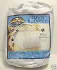 300tc-550fp Twin Blanket Coast White Satin Pacific Trim