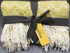 3089468 West Elm Citrus Yellow Diamond Dot Warmest Throw