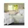 310whamp-qd Taylor Linens Hampton Linen 86 In X Queen Duvet White