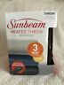 31160178 Sunbeam Electric Velvet Soft Plush Heated Throw Blanket Body Warmer