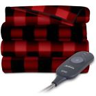 31160276 Sunbeam Electric Heated Fleece Throw Blanket By 027045805797