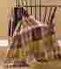 314-22 Park Country Primitive Sunflower Check Woven Throw 50 X 60 Blanket Cover Black Tan
