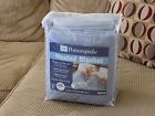 33-3 Heated Sealy Posturepedic Blanket Queen Dual Controllers New In Pkg Blue 657812122026