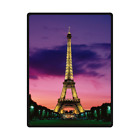 350932635703 Diycustom Soft Throw Blanket Custom Paris Eiffel Tower