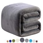350gsm Richave Fleece Blanket Twin Size Dark Grey 744760000473