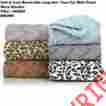 364287 Blanket Concierge Collection Reversible Soft Cozy Wave Faux Fur Mink Brown Full Queen Reg 99