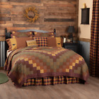 37903 Vhc Heritage Farms Crimson Black Patchwork Quilted California 840528173561