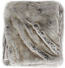 3914692 Soft Throw Luxury Faux Fur Oversized Blanket With Plush Velvet