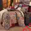 Ws4066-fl-oc 4-piece Hiend Ruidoso Southwestern Accents Rustic Full Country Bedding Ensemble