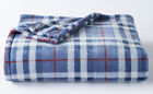 400289664472 The Big One Plush Super Soft Blue Plaid 400289664472 The Big One Plush Super Soft Blue Plaid
