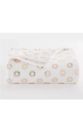 400335277953 The Big One New Gold Floral Foil Throw