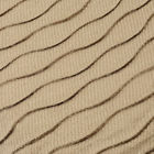 402-114 Cozelle Honeycomb Knotted Fringe Throw In Taupe 680034298712