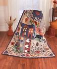 425278-9q44-hme Unbranded Quilted Home And Heart Throw Indoor Primitive Country Fall