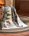 427293-6l7t-bar Unbranded Soft Warm Jumbo Fleece Sherpa Throw Winter Blanket Brown